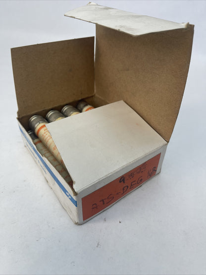 GOULD SHAWMUT ATS-DE6-1/4R CLASS RK5 TIME DELAY FUSE 6-1/4A 600VAC (BOX OF 9)