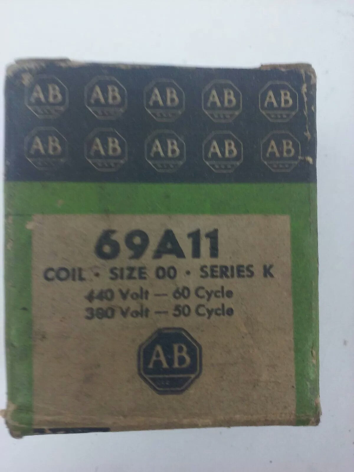ALLEN BRADLEY 69A11, COIL, 440V @ 60HZ, 380V @ 50HZ,SIZE 00, SER. K, LOT OF 2