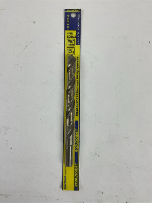 EAZYPOWER 87223 COBALT 7/16" 11mm 135°sp ISOMAX DRILL BIT CONTRACTOR QUALITY