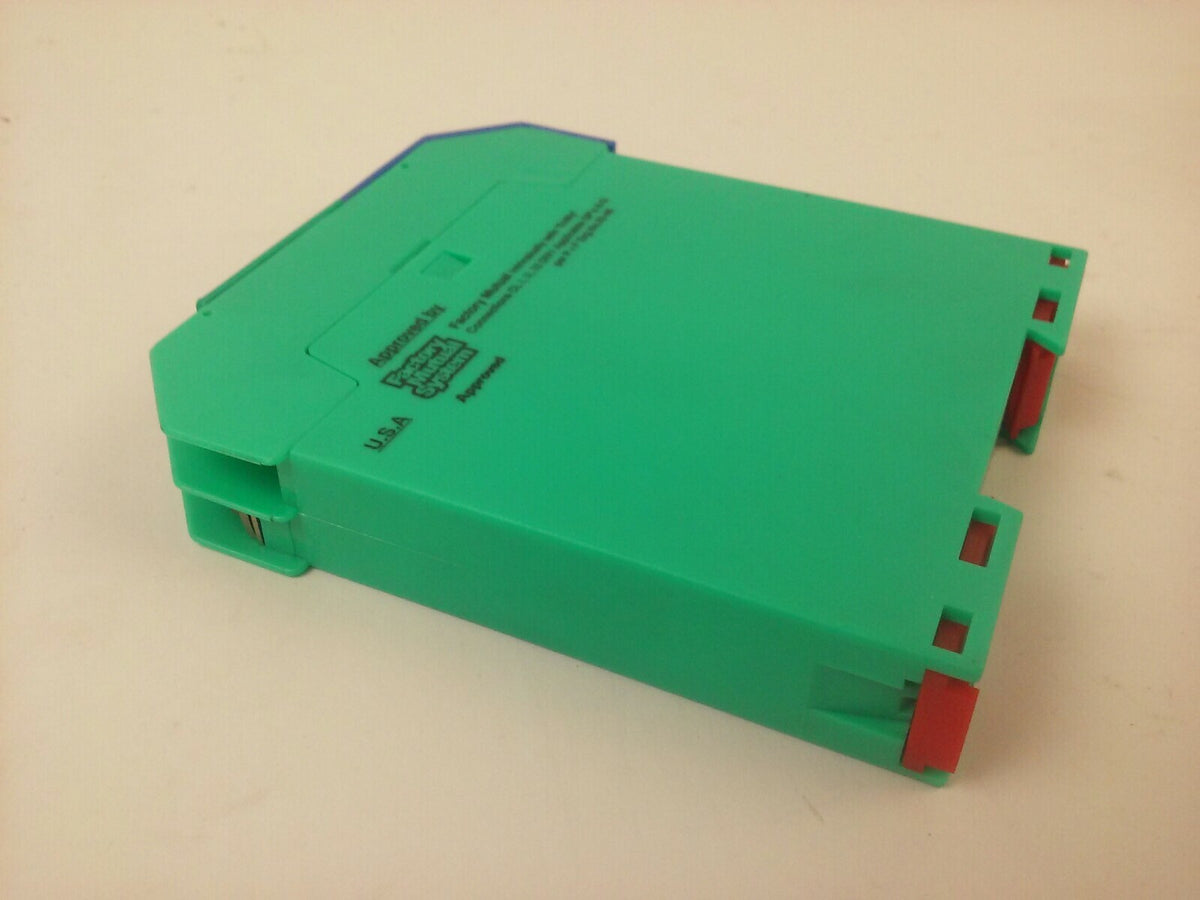 PEPPERL + FUCHS SOLENOID DRIVER ZG31/EX EX84B2313 TRANSFORMER ISOLATED REPEATER