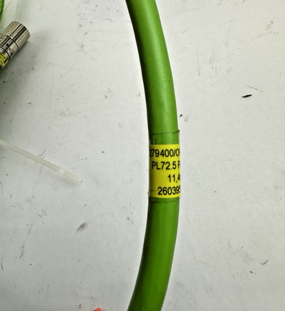 SAB BROCKSKES 279400/OP247-2 SERVO FEEDBACK CABLE 11.4M WIELAND 24-PIN CONNECTOR
