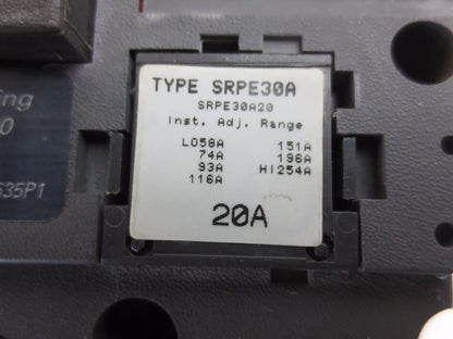 GE SPECTRA RMS SERIES SELA24AT0030 - CIRCUIT BREAKER - 600V - 30A  - 2P