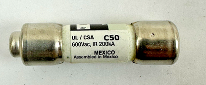 COOPER BUSSMANN FNQ-R-10 CLASS CC 10A 600V TIME-DELAY FUSE LOT OF 5