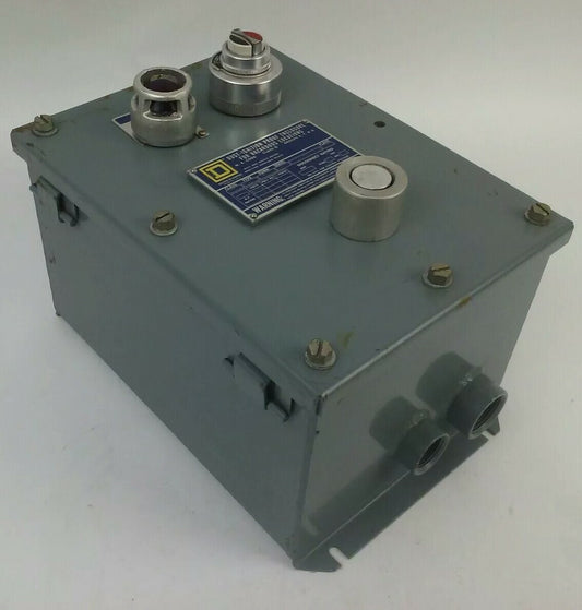SQUARE D CLASS 8536 TYPE SBE2 8536-SBE2 DUST IGNITION PROOF ENCLOSURE START/STOP