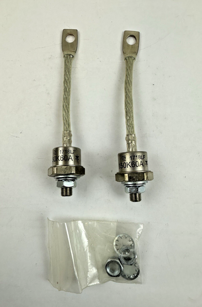 SANREX 150K60A STUD MOUNT RECTIFIER DIODE 150A 600V LOT OF 2