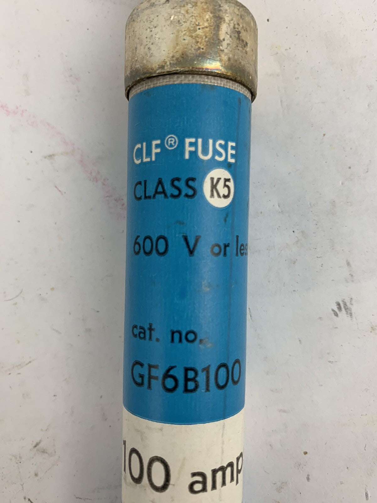 General Electric GF6B100 100A 600V Fuse "Lot of 3"