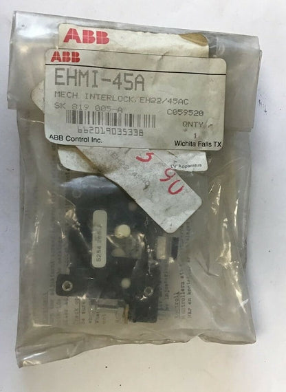 ABB EHMI-45A MECHANICAL INTERLOCK SK 819 005-A