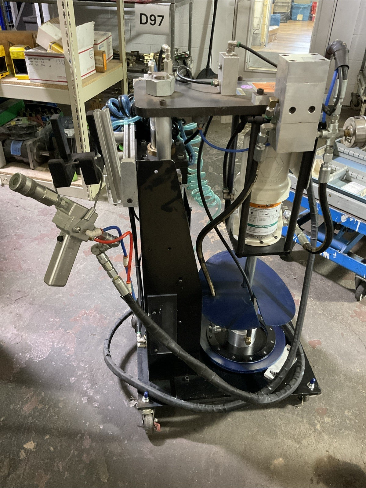GRACO 206405 SERIES L16K FIRE-BALL 300 AIR POWERED PUMP GSPM-15-18kgA20-37 LUBE