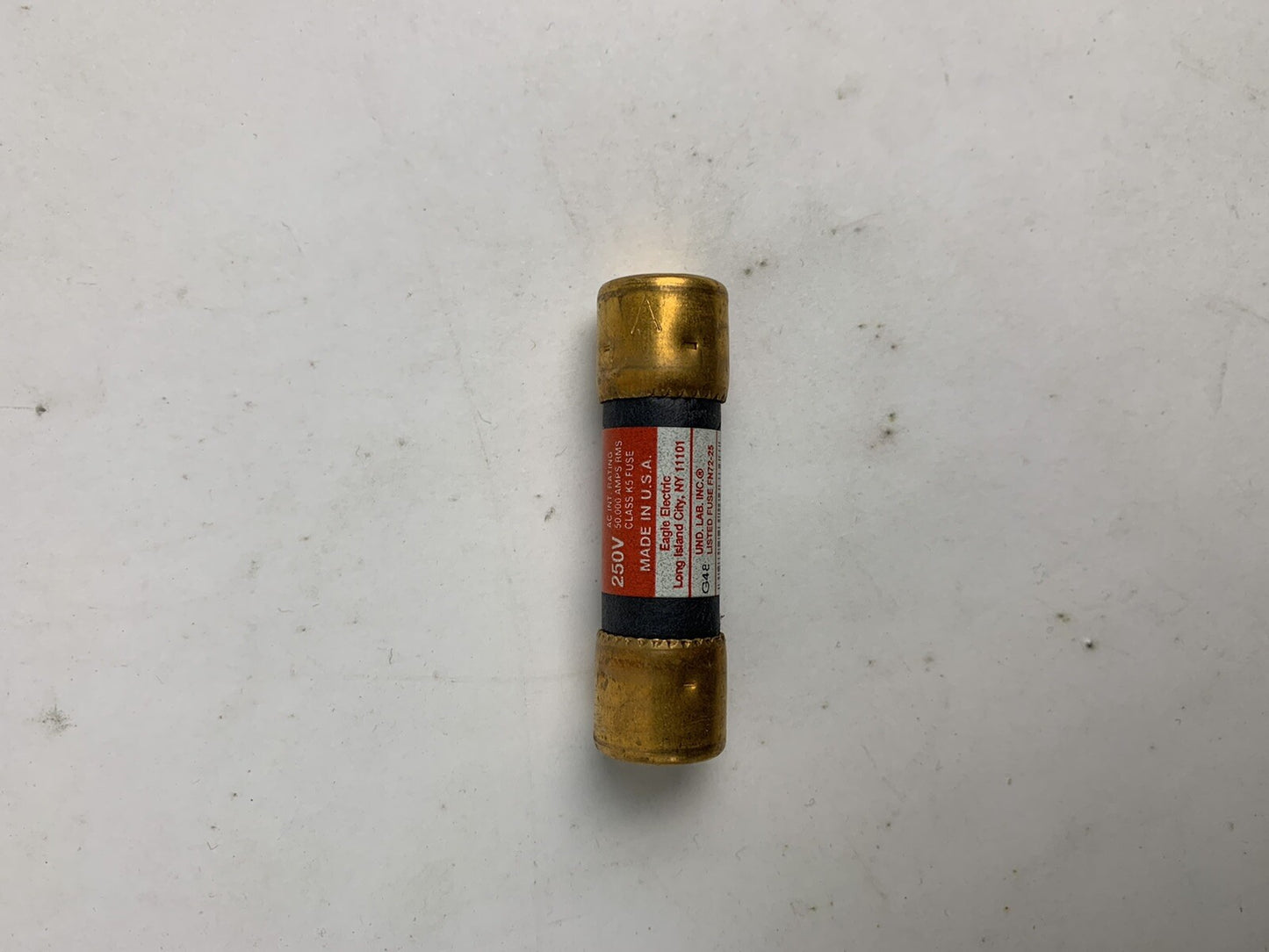 Eagle Electric Cartridge 655-15-BOX 15A 250V Fuse "Lot of 10"
