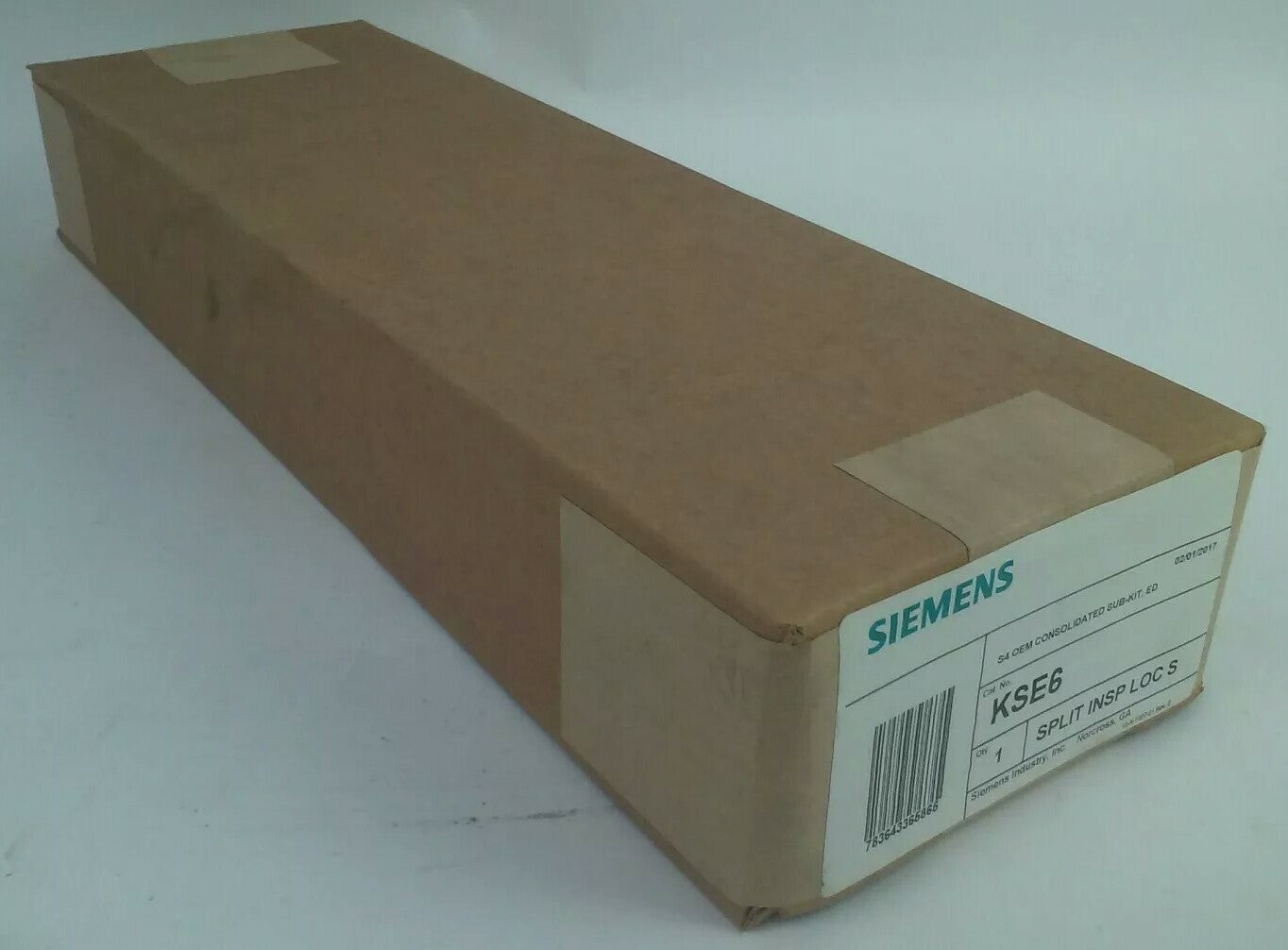 SIEMENS KSE6 S4 OEM CONSILIDATED SUB KIT, ED SPLIT INSP LOC S