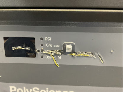 POLYSCIENCE 6160M21LB30D 230VAC 60HZ 9A 1PH WHISPERCOOL (SEE PHOTO FOR DAMAGE)