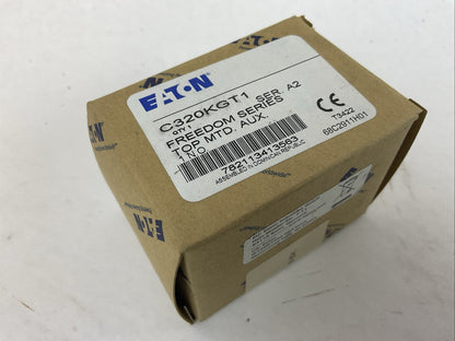 EATON C320KGT1 SER A2 FREEDOM SERIES TOP MTD AUXILIARY CONTACT 1N.O. (LOT OF 2)