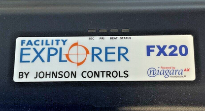 JOHNSON CONTROLS FX20 CONTROLLER MODULE FACILITY EXPLORER