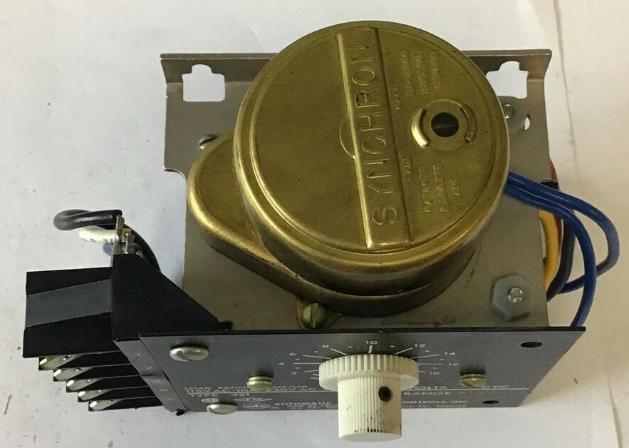 ATC 321B-050-A-01T1XX TIME DELAY RELAY 115VOLT 60CYC TYPE 321