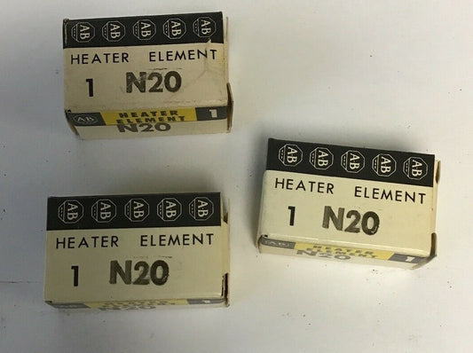 ALLEN BRADLEY N20 HEATER COIL***LOTOF3***