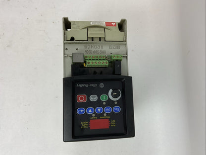 ALLEN BRADLEY 22A-D6P0N104 POWERFLEX DRIVE SER.A FRN: 2.03 7.5AMPS 3.0HP