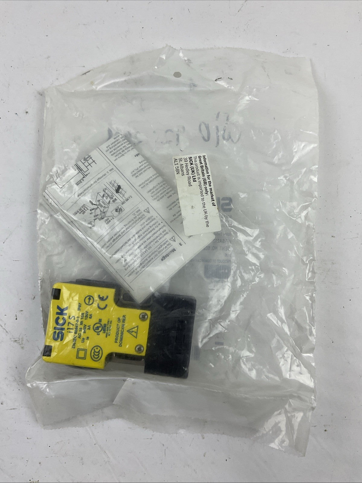 SICK I17-SA213 SAFETY SWITCH
