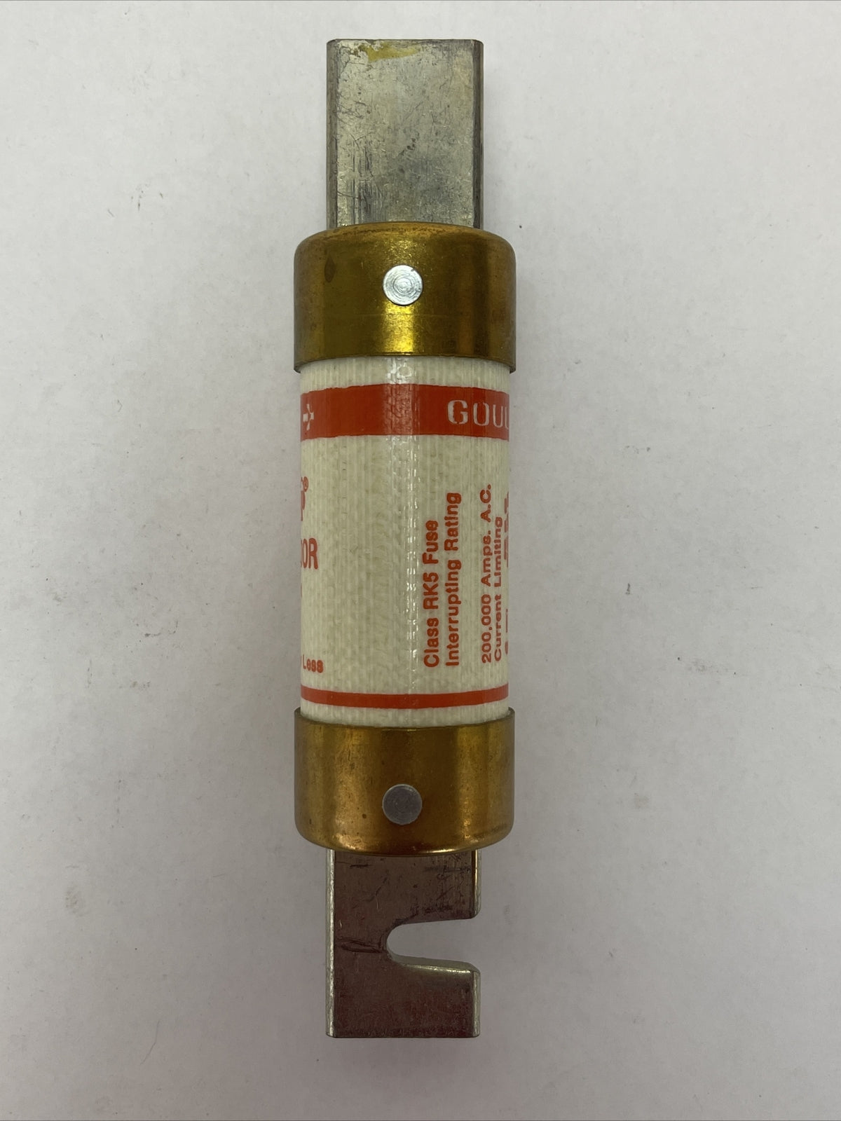GOULD SHAWMUT AT-DE 200R AMP-TRAP DUAL ELEMENT CLASS RK5 FUSE 250VAC 200AMP
