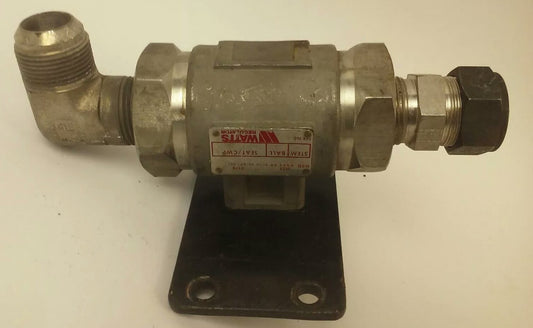 WATTS REGULATOR BALL VALVE TYPE S8380 SIZE 1,STEM/BALL SS,SEAT/CWP DF/1500,CF8M