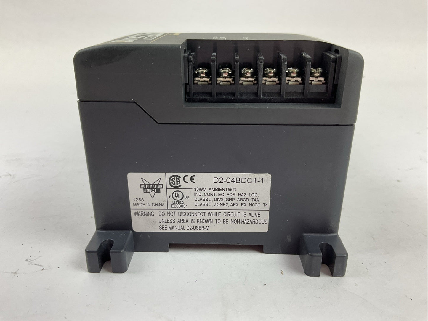 KOYO D2-04BDC1-1 12/24VDC POWER SUPPLY 4 SLOT CHASSIS