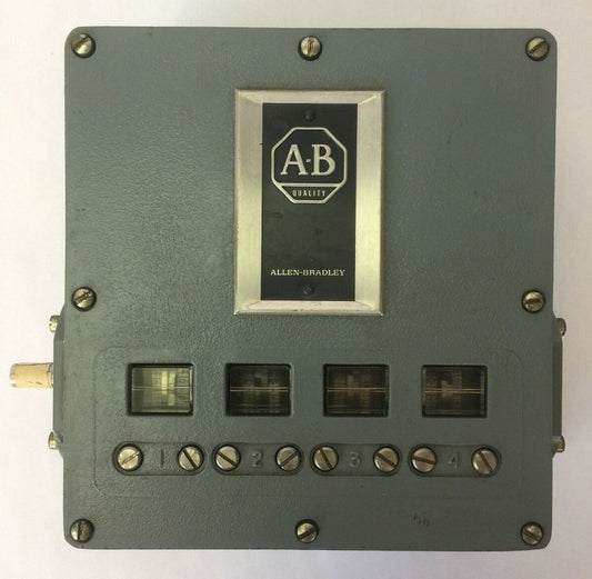 ALLEN BRADLEY 803-F412 ROTARY CAM LIMIT SWITCH 0-150RPM 600V NEMA TYPE 12