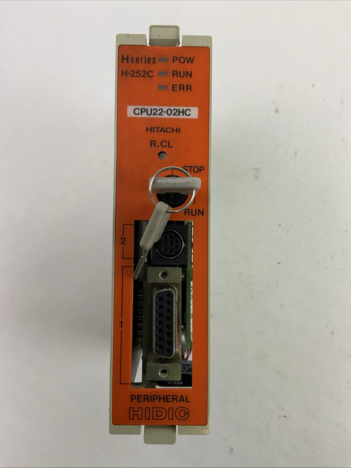 HITACHI CPU22-02HC 33029590-2 CPU PROCESSOR MODULE PERIPHERAL HIDIC