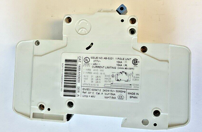 ALLEN BRADLEY 1489-A1D030 CIRCUIT BREAKER SER.A W/ 1489-AAHH3 AUX***LOTOF3***