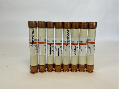 FERRAZ SHAWMUT TRS2-8/10R 2 8/10A 600V TRI-ONIC FUSE DUAL ELEMENT (LOT OF 8)