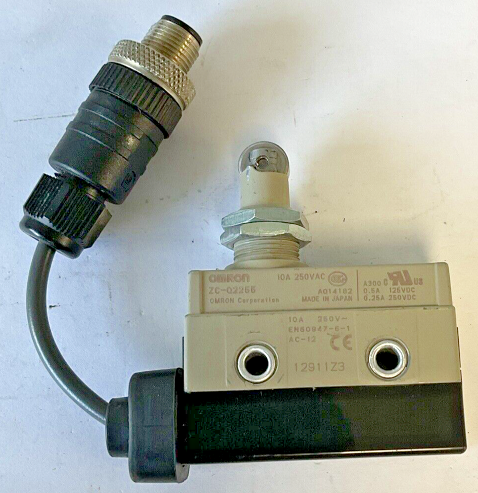 OMRON ZC-Q2255 LIMIT SWITCH ROLLER 10A 250VAC 125VDC