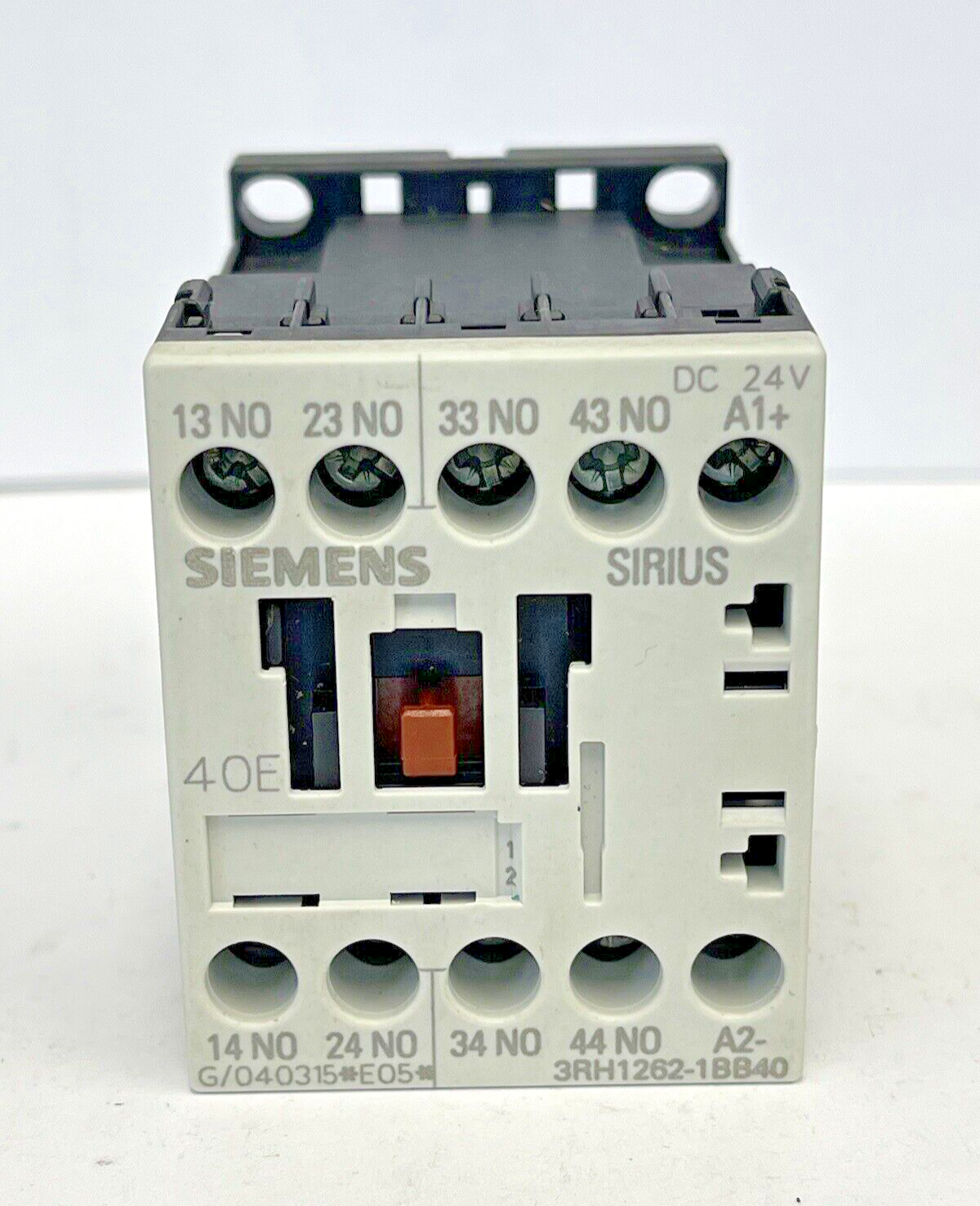 SIEMENS - 3RH1262-1BB40 - AUXILIARY CONTACT - 10 AMP, 600 VAC
