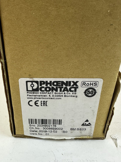 PHOENIX CONTACT FL PSE 2TX 2891013 24VDC ETHERNET MODULE