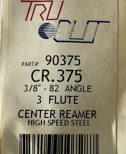 TRU CUT 90500 CR.500 1/2" & 90375 CR.375 3/8" CENTER REAMER