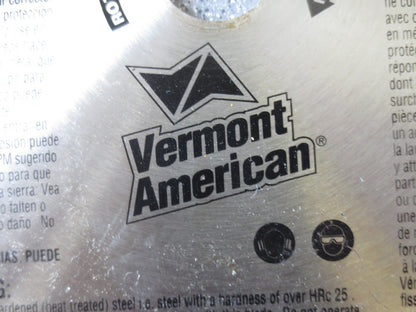 VERMONT AMERICAN 12" STEEL CUTTER 60T CARBIDE TIPPED CIRC BLADE - NEW SURPLUS