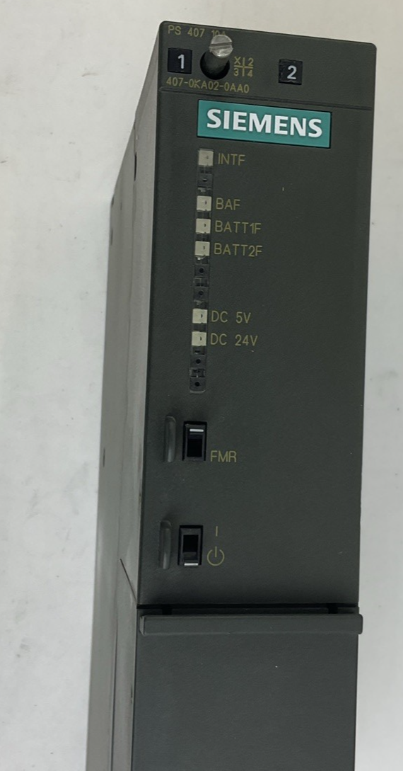 SIEMENS 6ES7 407-0KA02-0AA0 SIMATIC S7-400 POWER SUPPLY