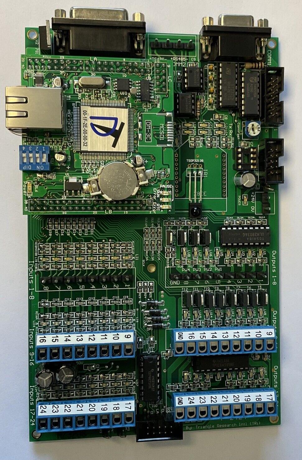 TRIANGLE RESEARCH INTL. F-2424 PCB CIRCUIT BOARD