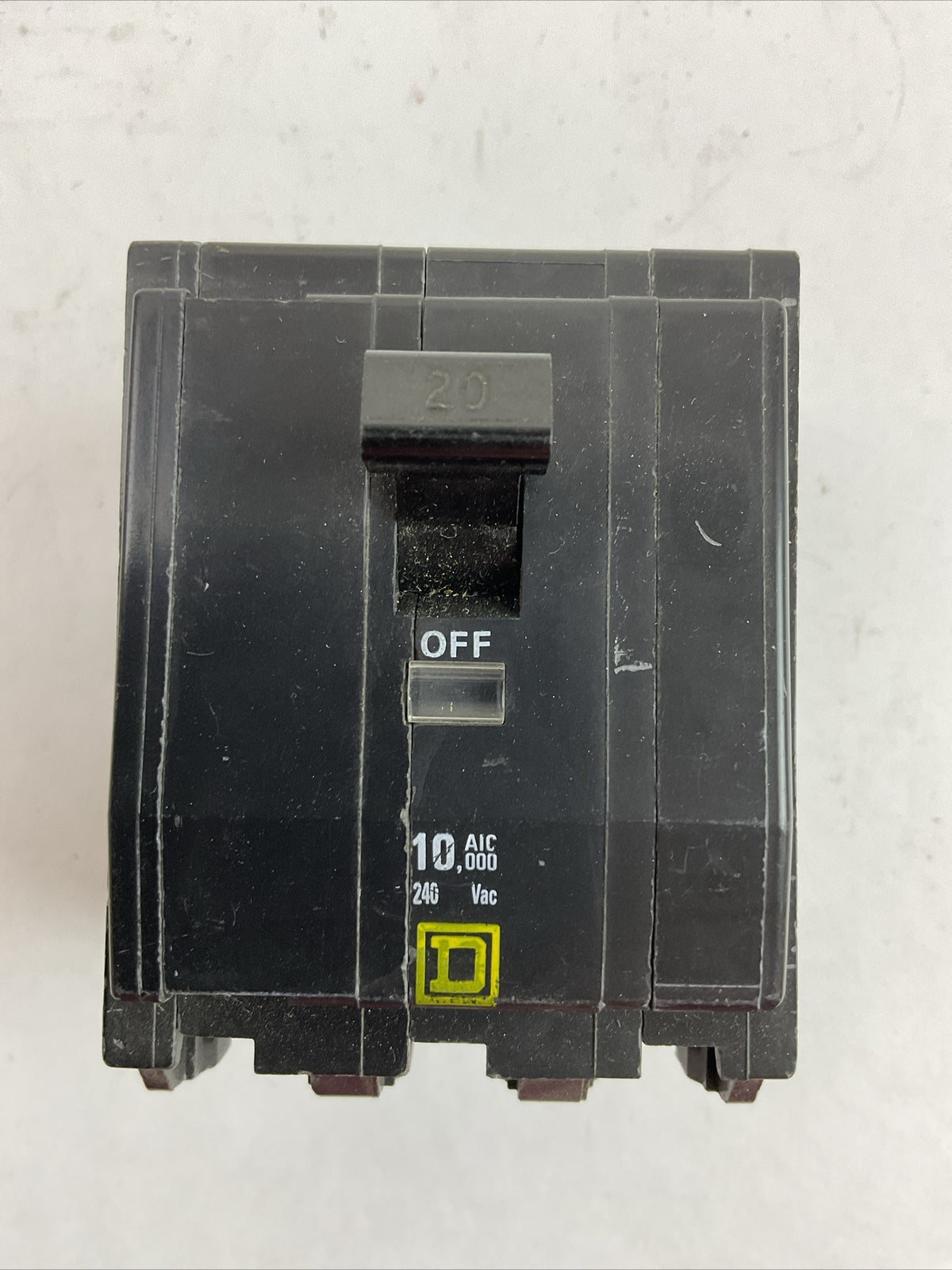 SQUARE D QOB320 BOLT-ON CIRCUIT BREAKER 20AMP 3POLE 240VAC