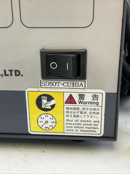 NITTO SEIKO SD50T-CU10A DRIVE CONTROLLER NX-2942