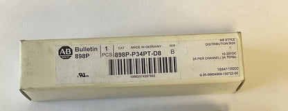 ALLEN BRADLEY 898P-P34PT-D8 DISTRIBUTION BOX SER.B 3A