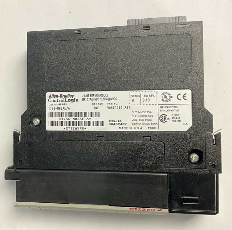 ALLEN BRADLEY 1756-M02AE/A SERVO MODULE SER.A 24VDC