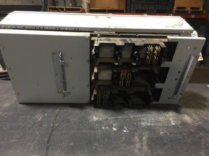 GE SPECTRA SERIES ADS32400HM FUSIBLE SWITCH UNIT 240VAC 250VDC 400A 3P 125HP