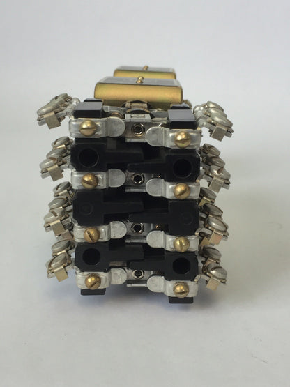 ALLEN BRADLEY 200-EXL840Z1 DC CONTROL RELAY 125VDC COIL 8NO-4NC 8 POLES NEMA 0