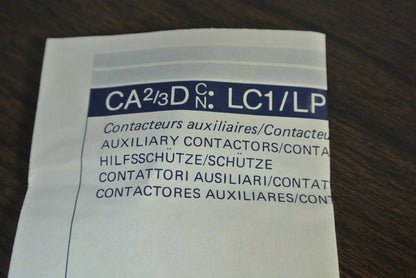 TELEMECANIQUE CA2DN22F6 CONTROL RELAY - 600VAC - 575V, 60Hz COIL - NEW SURPLUS