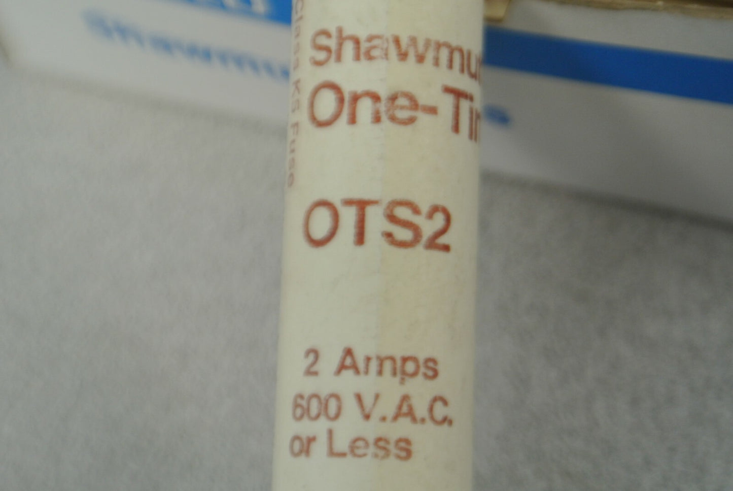 LOT of 10 / GOULD-SHAWMUT OTS2 ONE-TIME CLASS K5 FUSE / 2A / 600V / OTS-2