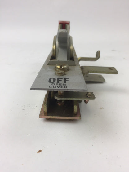 WESTINGHOUSE SM150L SAFETY HANDLE MECHANISM TYPE SM FOR AB DE-ION CIRCUIT BREAKE