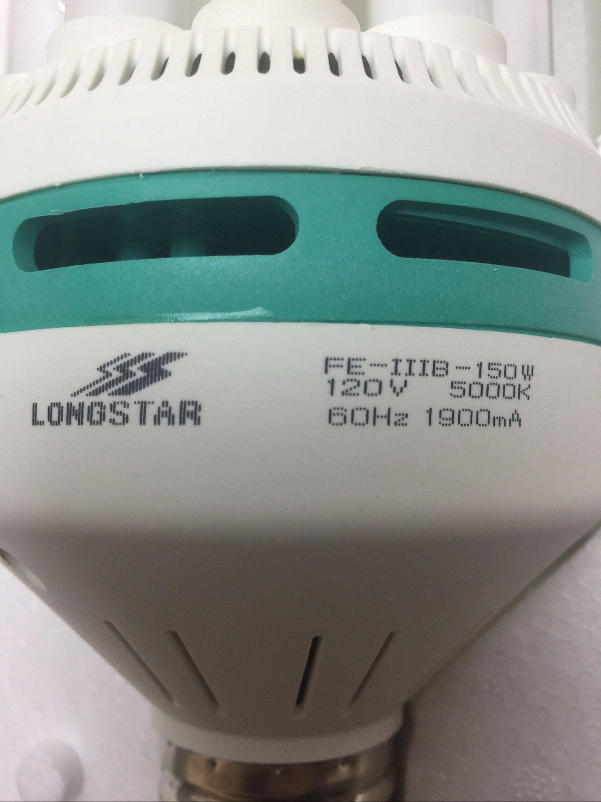 LONGSTAR FE-IIIB-150W COMPACT FLUORESCENT LAMP 150W E39 5000K 120V 60HZ 1900mA