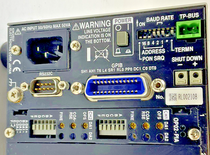 KIKUSUI PIA4810 POWER SUPPLY CONTROLLER 50/60HZ 50VA