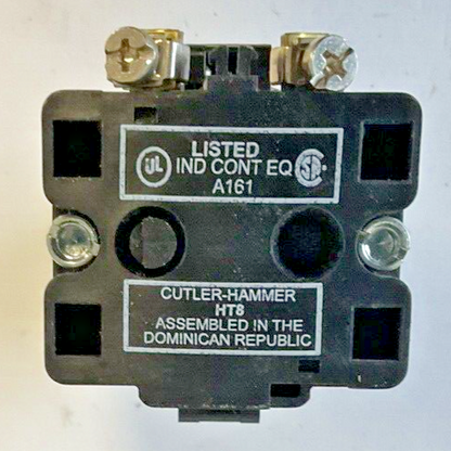 CUTLER HAMMER HT8 GREEN PUSH BUTTON 250V