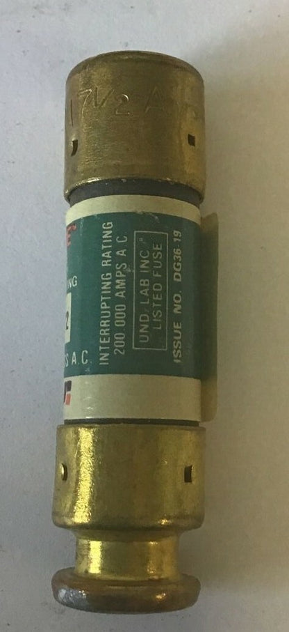 RELIANCE ECNR 17-1/2 FUSE 250V CLASS RK5 TIME DELAY CURRENT LIMITING **LOTOF10**
