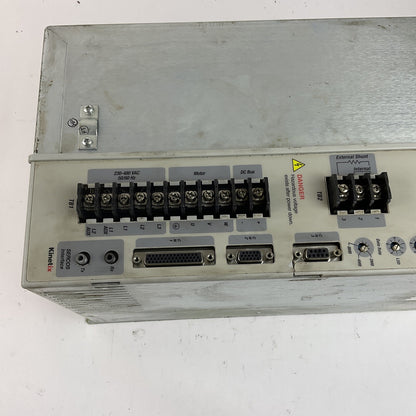 ALLEN BRADLEY  2098-DSD-HV220-SE SERVO DRIVE SER.B  3PH FIRM V1.60 COVER BROKEN