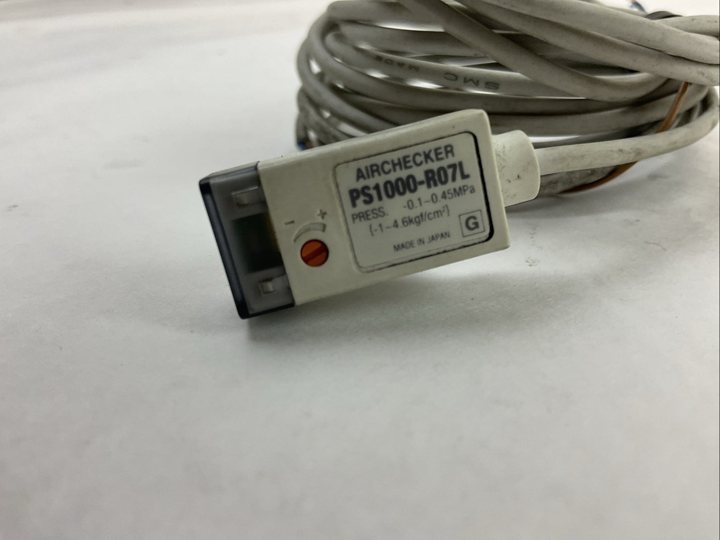 SMC PS1000-R07L PRESSURE SENSOR AIR CHECKER